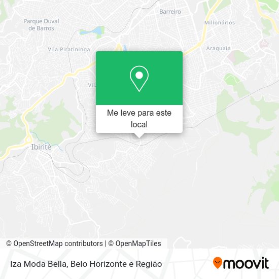 Iza Moda Bella mapa