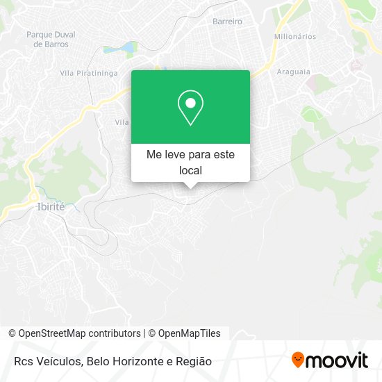 Rcs Veículos mapa