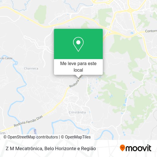 Z M Mecatrônica mapa