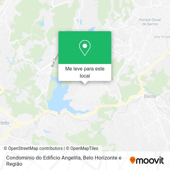 Condomínio do Edificio Angelita mapa