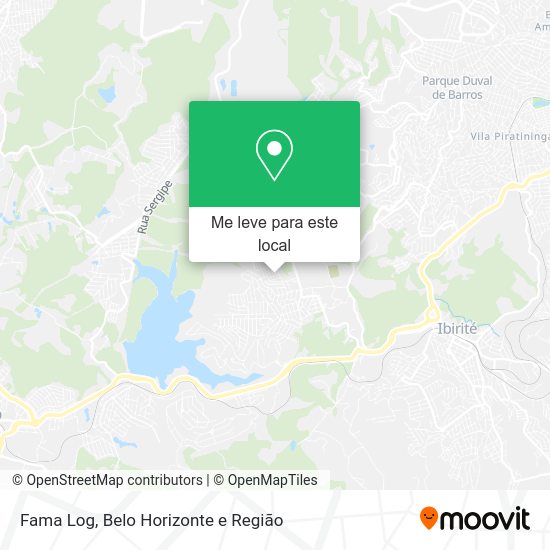 Fama Log mapa