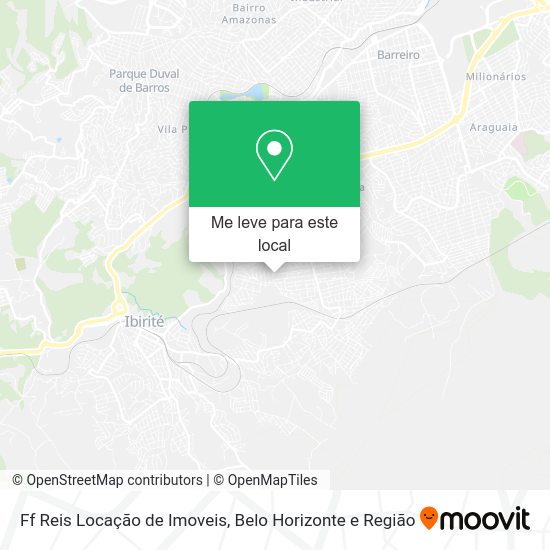 Ff Reis Locação de Imoveis mapa