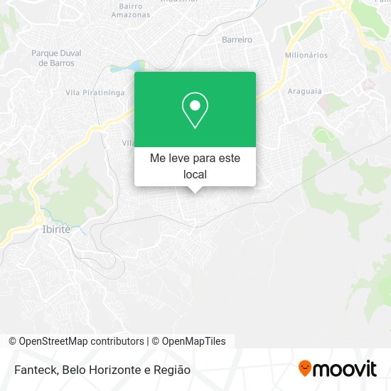 Fanteck mapa