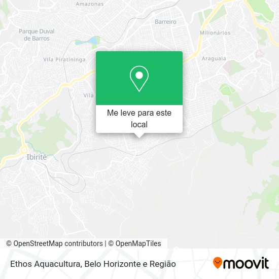 Ethos Aquacultura mapa