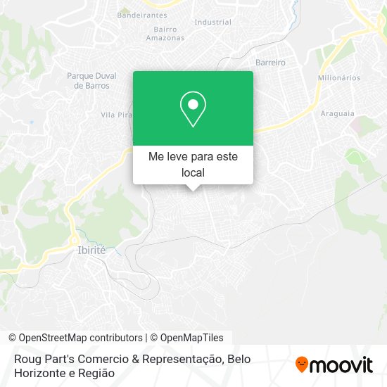 Roug Part's Comercio & Representação mapa