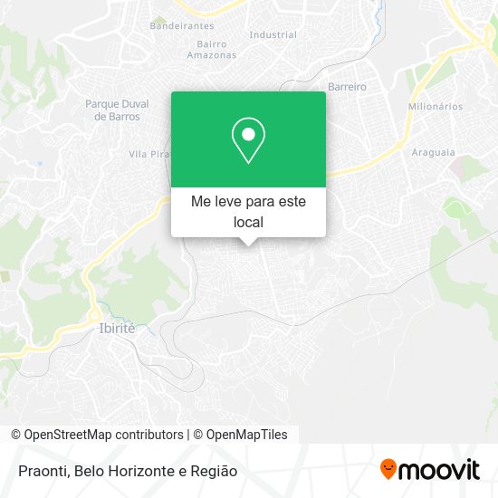 Praonti mapa