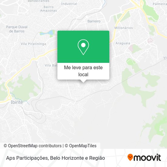 Aps Participações mapa