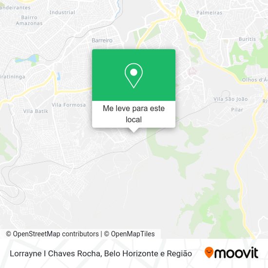 Lorrayne I Chaves Rocha mapa