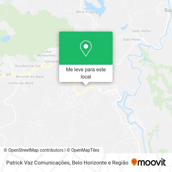 Patrick Vaz Comunicações mapa