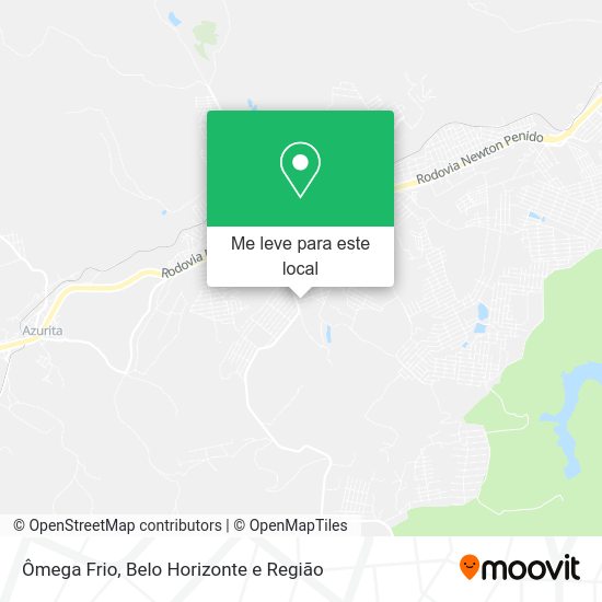 Ômega Frio mapa