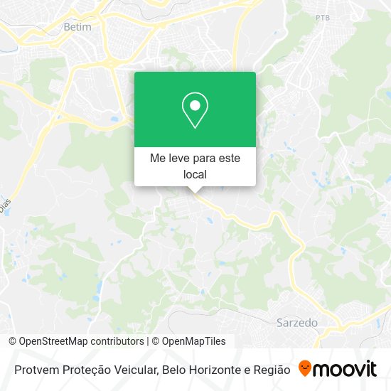 Protvem Proteção Veicular mapa