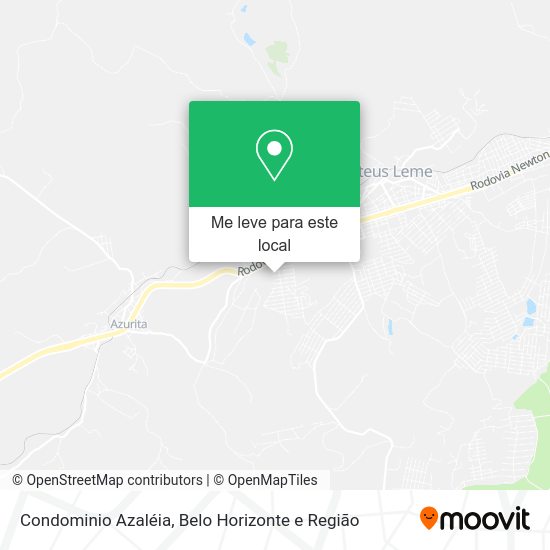 Condominio Azaléia mapa
