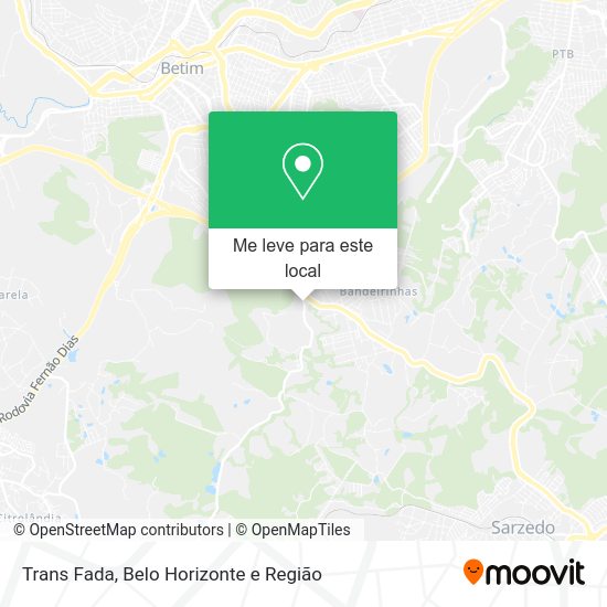 Trans Fada mapa