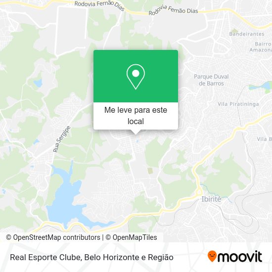 Real Esporte Clube mapa