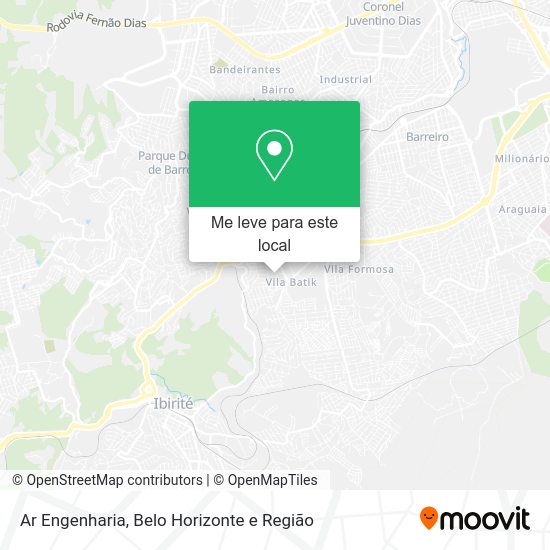 Ar Engenharia mapa