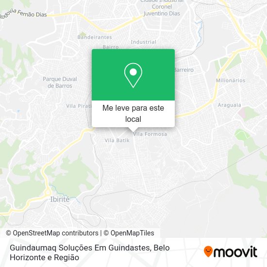 Guindaumaq Soluções Em Guindastes mapa