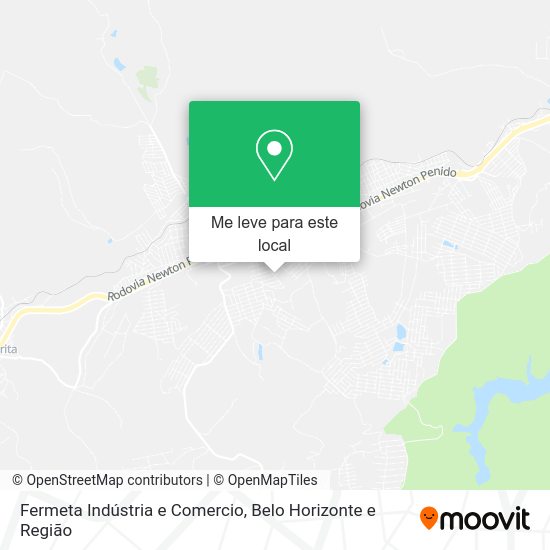 Fermeta Indústria e Comercio mapa