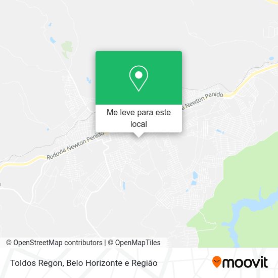 Toldos Regon mapa