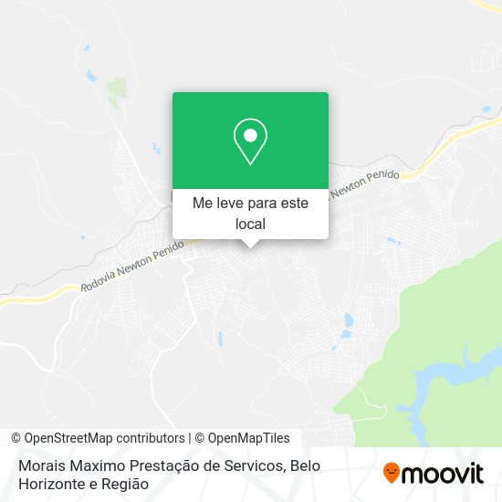 Morais Maximo Prestação de Servicos mapa
