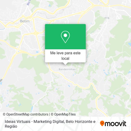 Ideias Virtuais - Marketing Digital mapa
