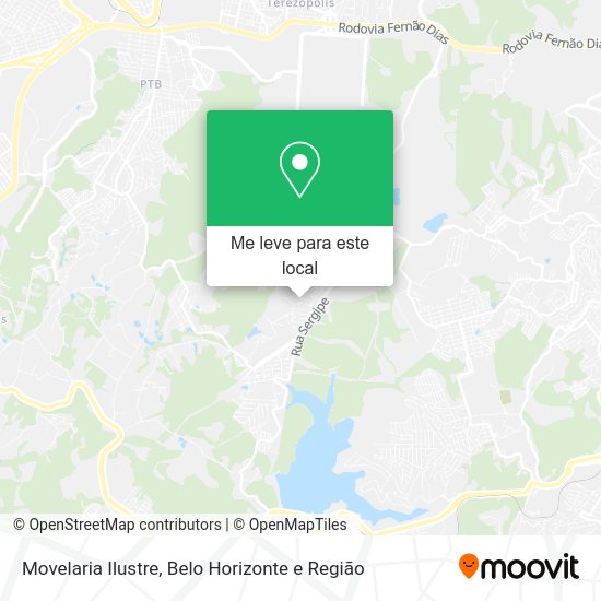 Movelaria Ilustre mapa