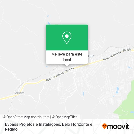 Bypass Projetos e Instalações mapa