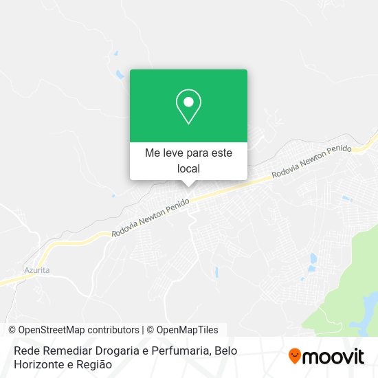 Rede Remediar Drogaria e Perfumaria mapa