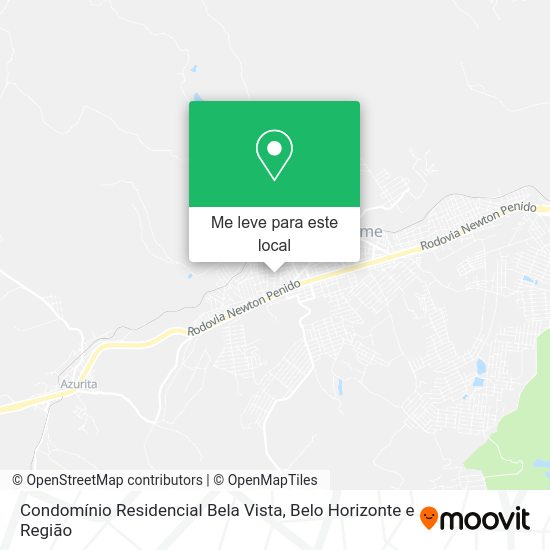 Condomínio Residencial Bela Vista mapa