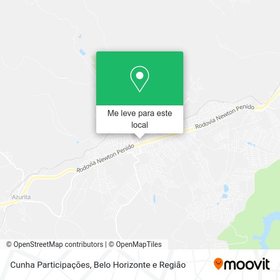 Cunha Participações mapa