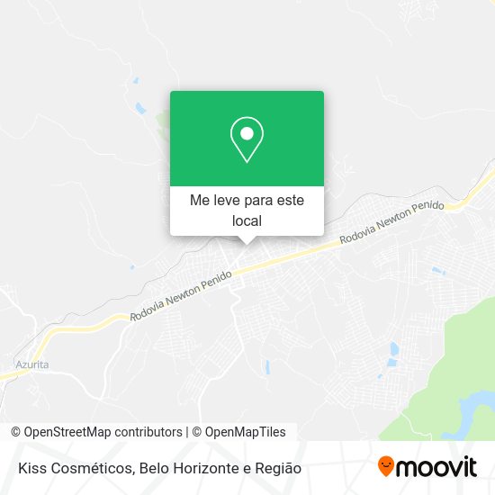 Kiss Cosméticos mapa