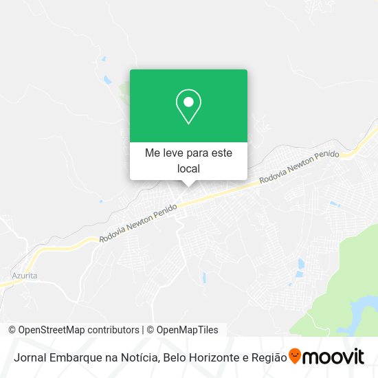 Jornal Embarque na Notícia mapa
