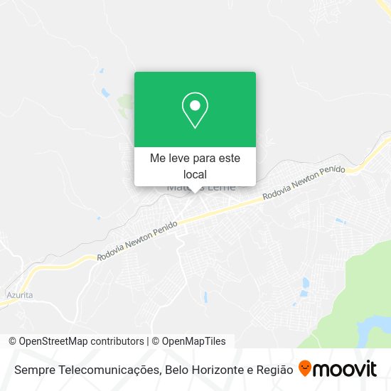 Sempre Telecomunicações mapa