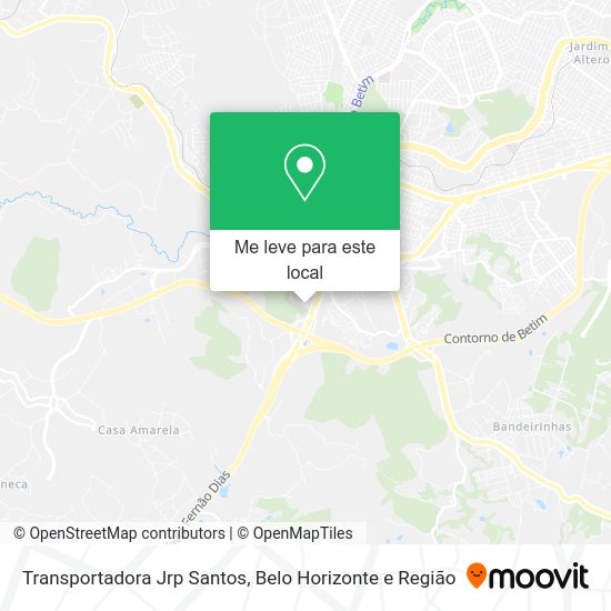 Transportadora Jrp Santos mapa