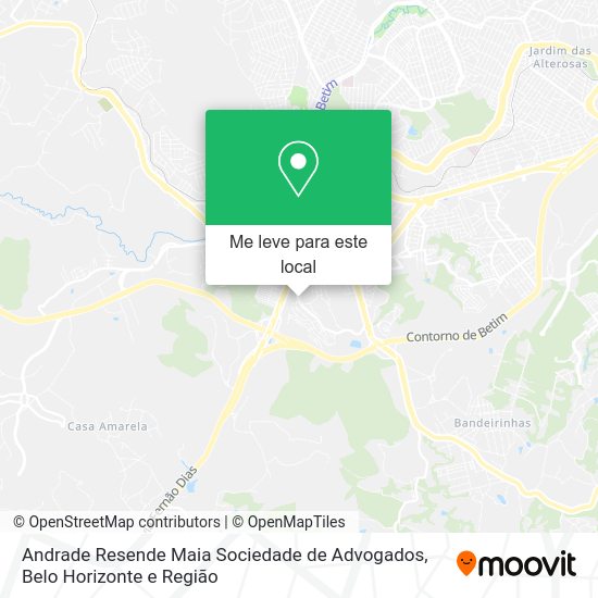 Andrade Resende Maia Sociedade de Advogados mapa