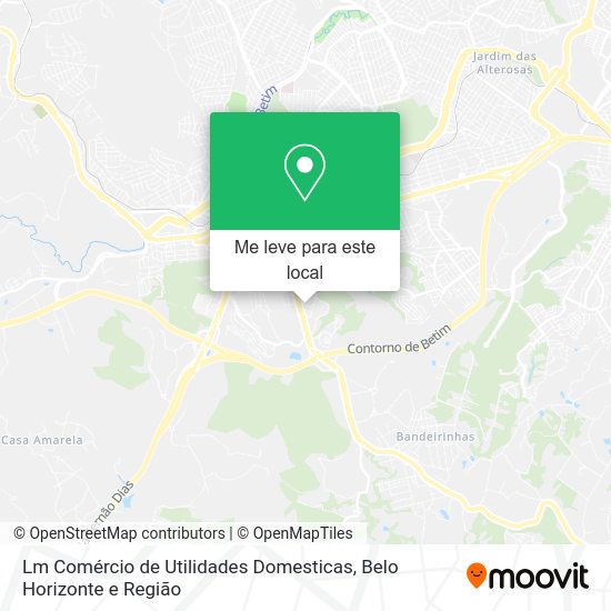 Lm Comércio de Utilidades Domesticas mapa