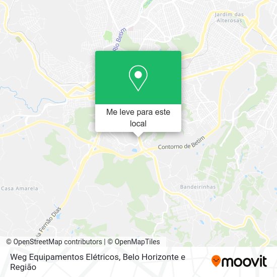 Weg Equipamentos Elétricos mapa