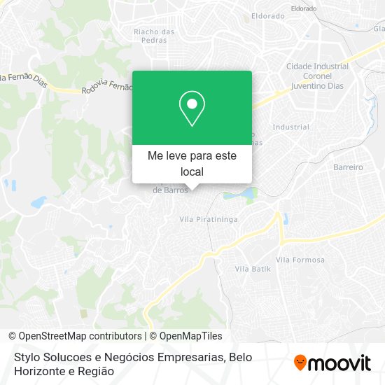 Stylo Solucoes e Negócios Empresarias mapa