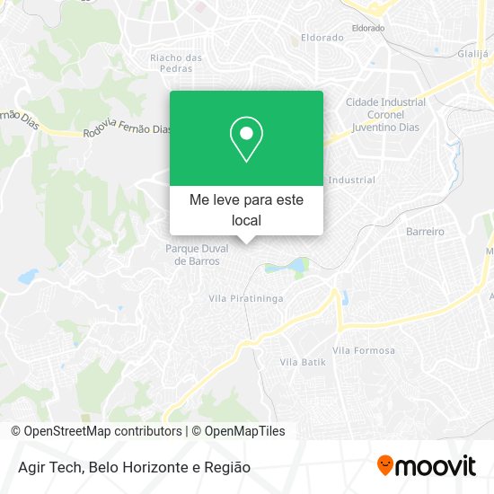 Agir Tech mapa