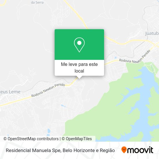 Residencial Manuela Spe mapa