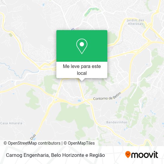 Carnog Engenharia mapa
