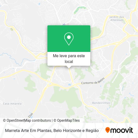 Marreta Arte Em Plantas mapa