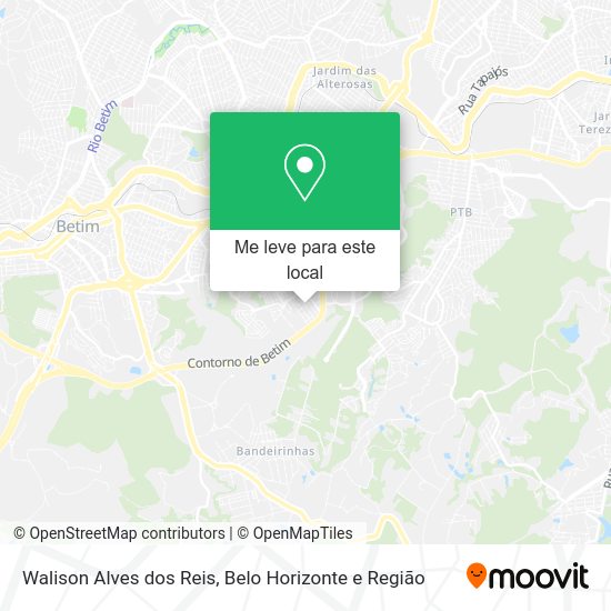 Walison Alves dos Reis mapa