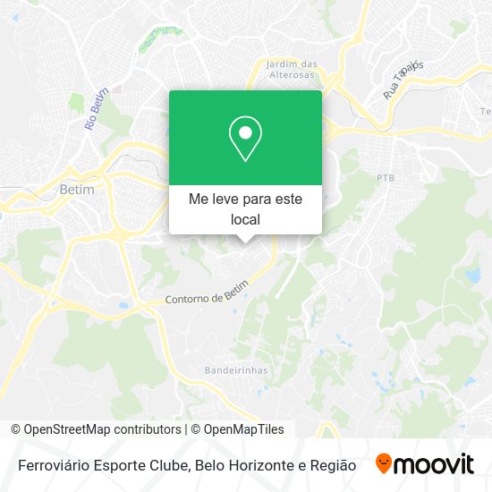 Ferroviário Esporte Clube mapa
