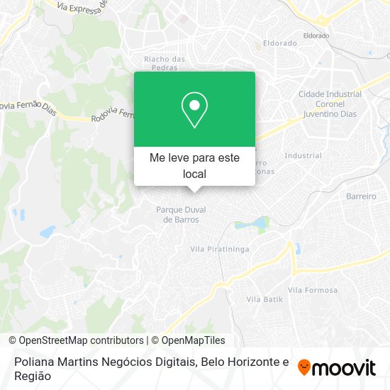 Poliana Martins Negócios Digitais mapa
