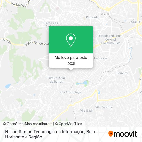 Nilson Ramos Tecnologia da Informação mapa