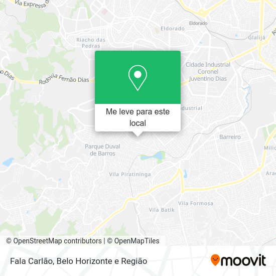 Fala Carlão mapa