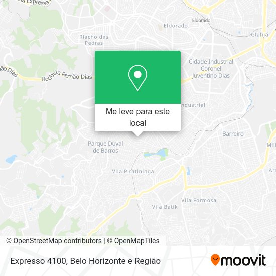 Expresso 4100 mapa