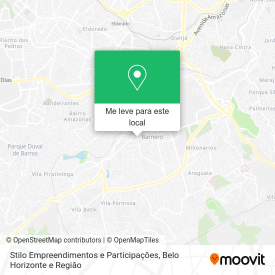 Stilo Empreendimentos e Participações mapa