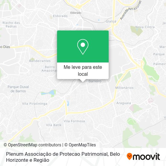 Plenum Associação de Protecao Patrimonial mapa