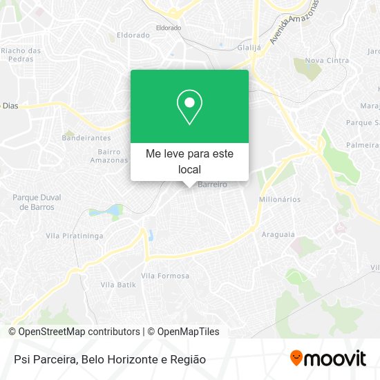 Psi Parceira mapa